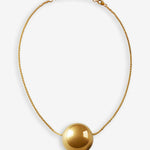 Sphere necklace gold - shadow_01