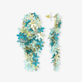 Holographic Earrings Leila Sequin Bunch of Flowers - Ohrhänger - 24kt vergoldet