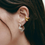 Continu - Ohrringe - Silber