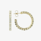 Fine Stones S Noor - Creolen - 18kt vergoldet