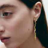 Deriva - Ohrringe - 18kt Vermeil