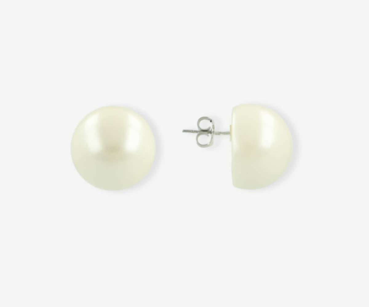 Round Pearl – Ohrringe – 18kt vergoldet