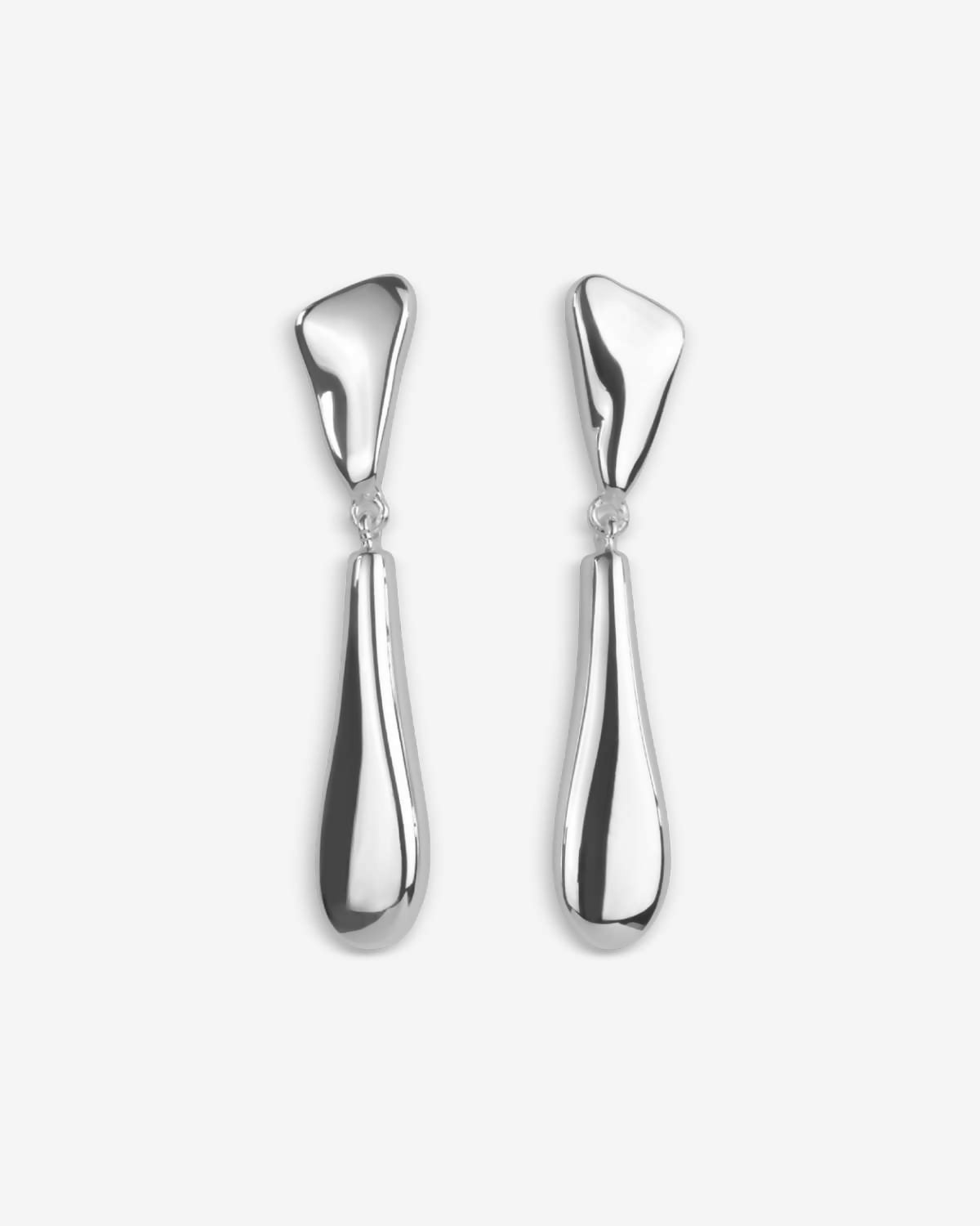 Classic Drop earrings_silver_01