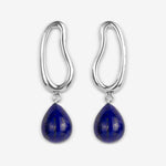 Mila Lapis Drops - Earrings - Sterling Silver_01