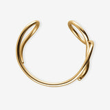 Bracelet Manchette Outline Lettre V - Armband - 14kt Gold Filled