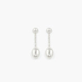 Reflection Long Earring - Earring - 925 sterling silver