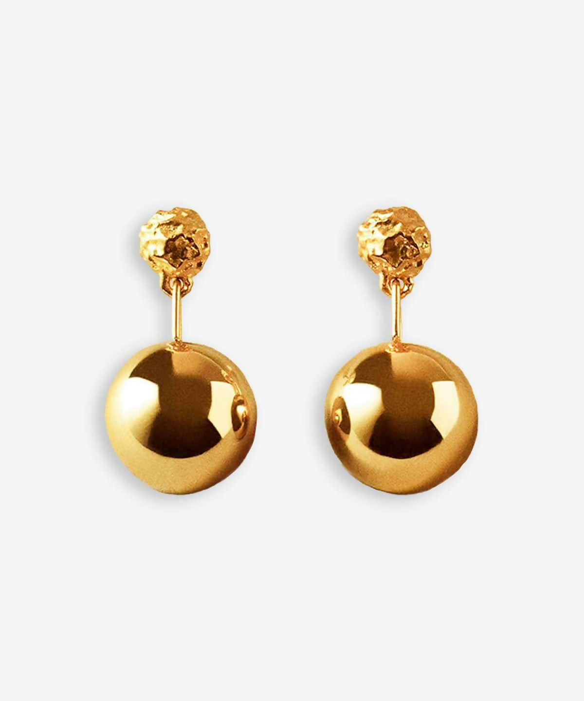 Ornament Earrings Gold Shadow_01