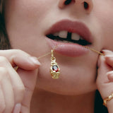 Caure - Anhänger - 18kt Vermeil