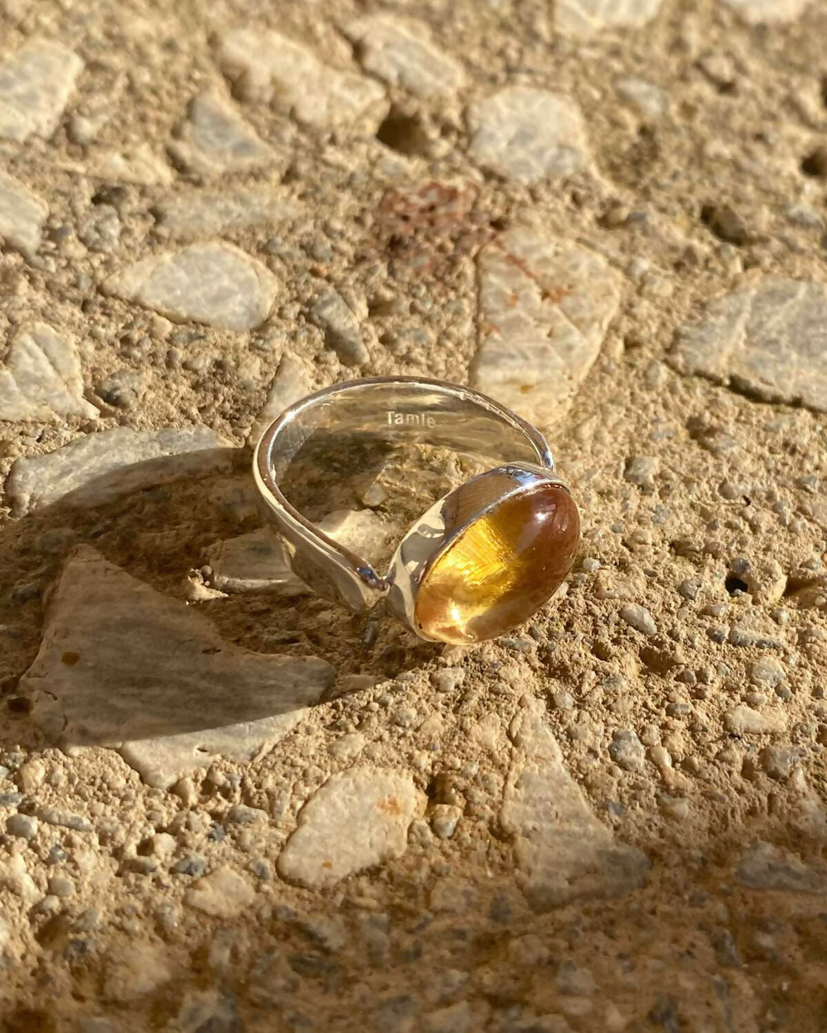 Lea Bold Citrine  -  Ring_04