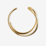 Bracelet Manchette Outline Lettre E - Armband - 14kt Gold Filled