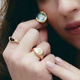 Espera - Ringe - 18kt Vermeil