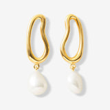 Mila Pearl Drops - Earrings - 18k Gold_01