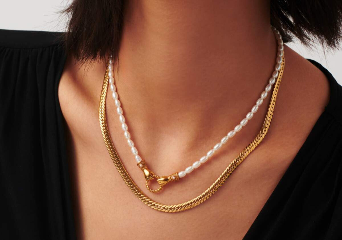 [PRIMAUTE] 韓国☆SILVER925☆BOLD SNAKE NECKLACE Amazon.com: Sterling Silver 925 Snake Chain Necklace 0.8mm