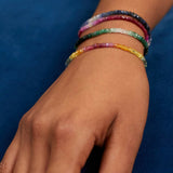 Bracelet Riviere Rainbow - Armband - 14kt Gold Filled