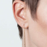 Boucle d'oreille U Daphne Martelee - Single Ohrring - 14kt Gold Filled