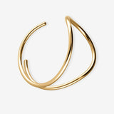 Bracelet Manchette Outline Lettre E - Armband - 14kt Gold Filled