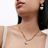 Queen of Hearts Necklace - Kette - 18kt vergoldet