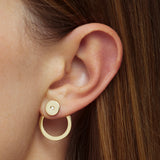 Diamond Back - Creolen - 585 Gold