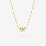 Evil Eye Diamond - Halskette - 585 Gold