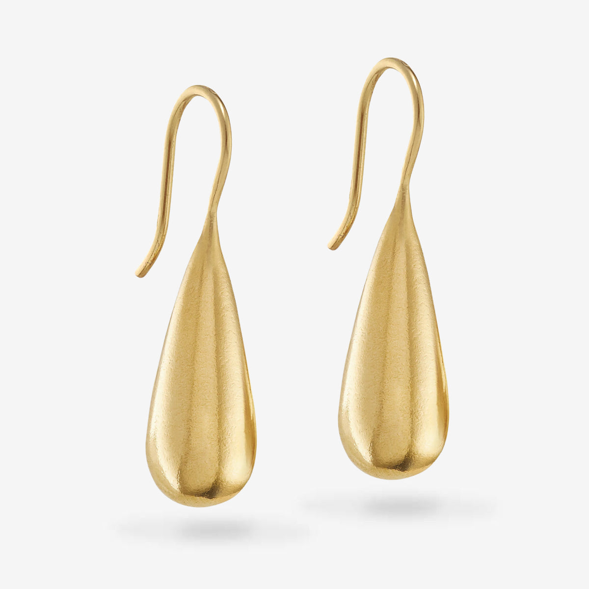 Theo Teardrop Earrings, Gold - New Arrivals - The Blue Door Boutique